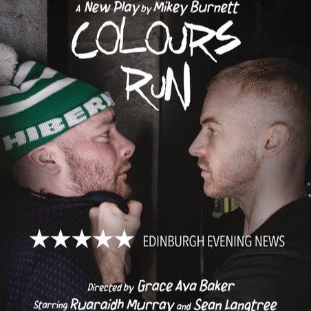 Ruaraidh in Colours Run at Edinburgh Fringe